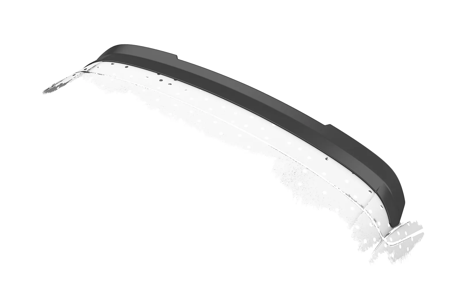 Heckflügel mit ABE für Audi Q7 4L HF607 Strukturiert (schwarz matt)