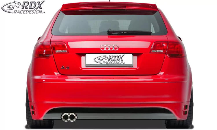 RDX Heckansatz für AUDI A3 8P Sportback Heckschürze Heck