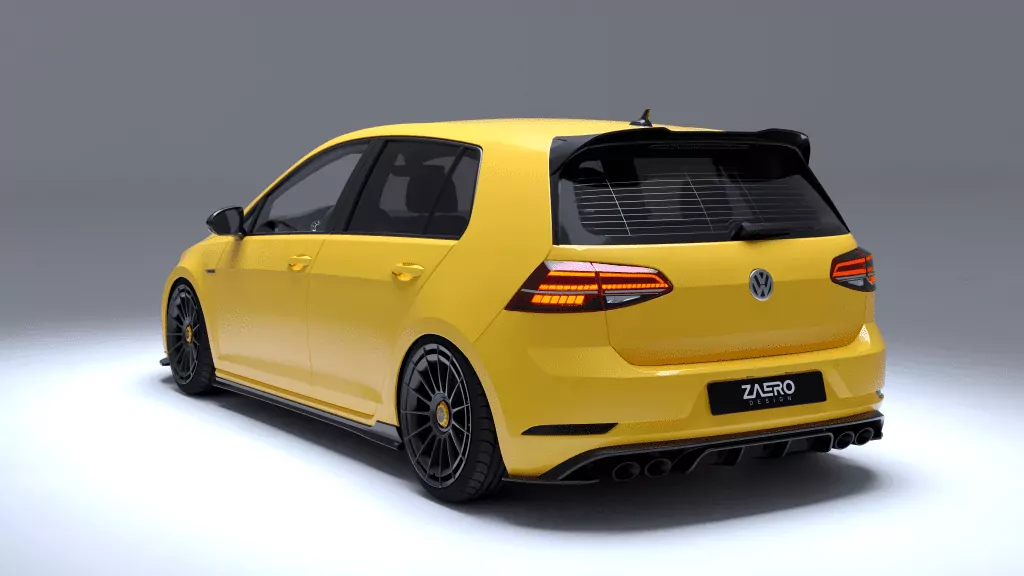 EVO-1 Diffusor für VW Golf 7 R (Facelift)