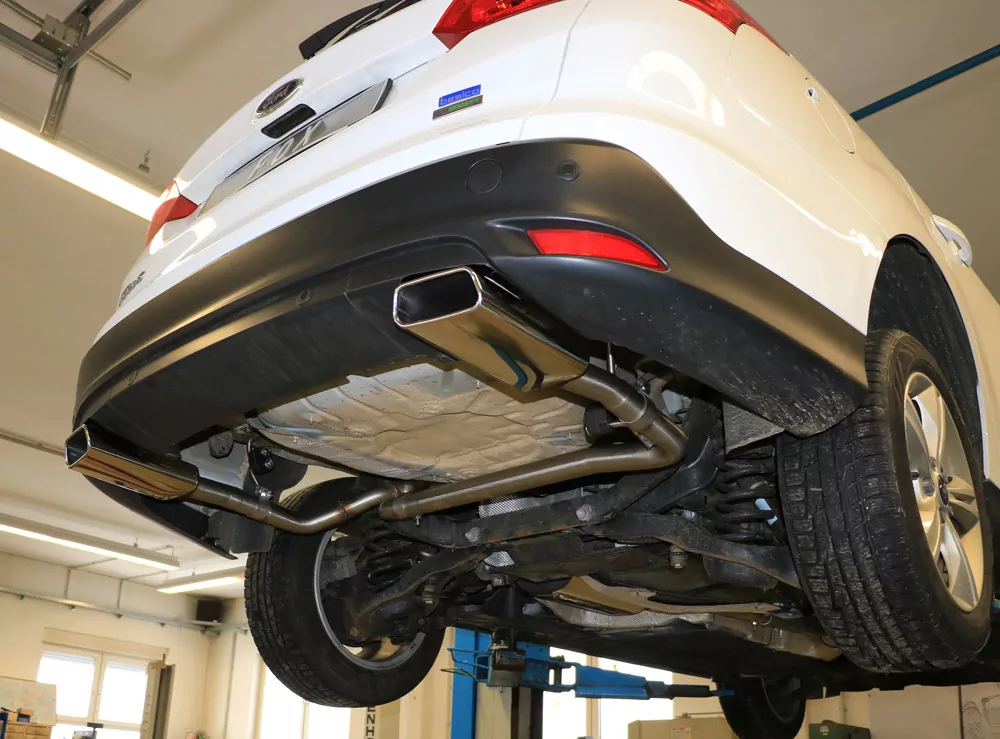 Ford Focus III Ecoboost - Turnier/ Kombi  Endschalldämpfer Ausgang rechts/links - 145x65 Typ 59 rechts/links