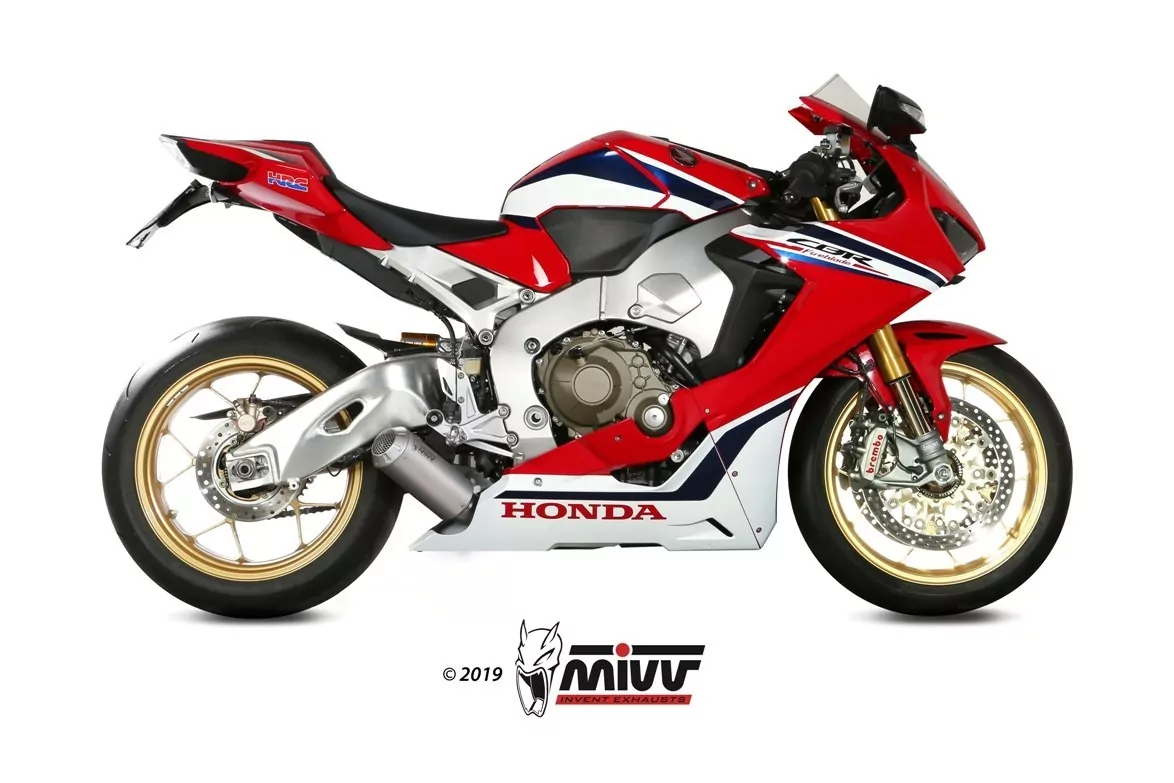 MIVV MK3 Edelstahl HONDA CBR 1000 RR 2017 > 2019