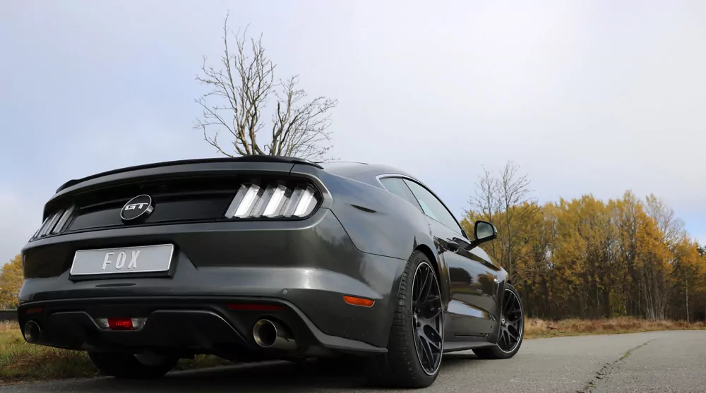 Ford Mustang Coupe & Cabrio - 4-Zylinder  Endschalldämpfer rechts/links - 1x100 Typ 25 rechts/links