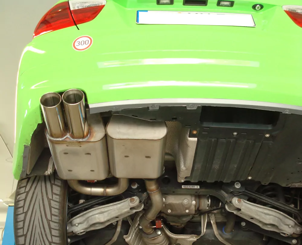 BMW E90/91/92 - 330i  Endschalldämpfer - 2x80 Typ 24