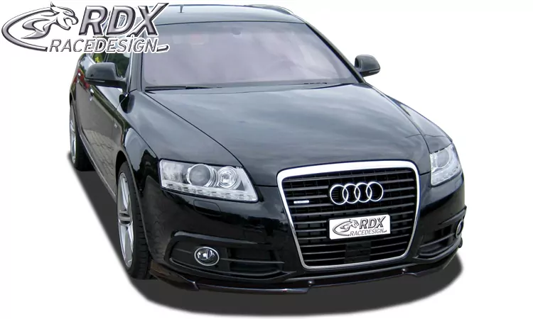 RDX Frontspoiler VARIO-X für AUDI A6 4F 2008-2011 (S-Line Frontstoßstange) Frontlippe Front Ansatz Vorne Spoilerlippe