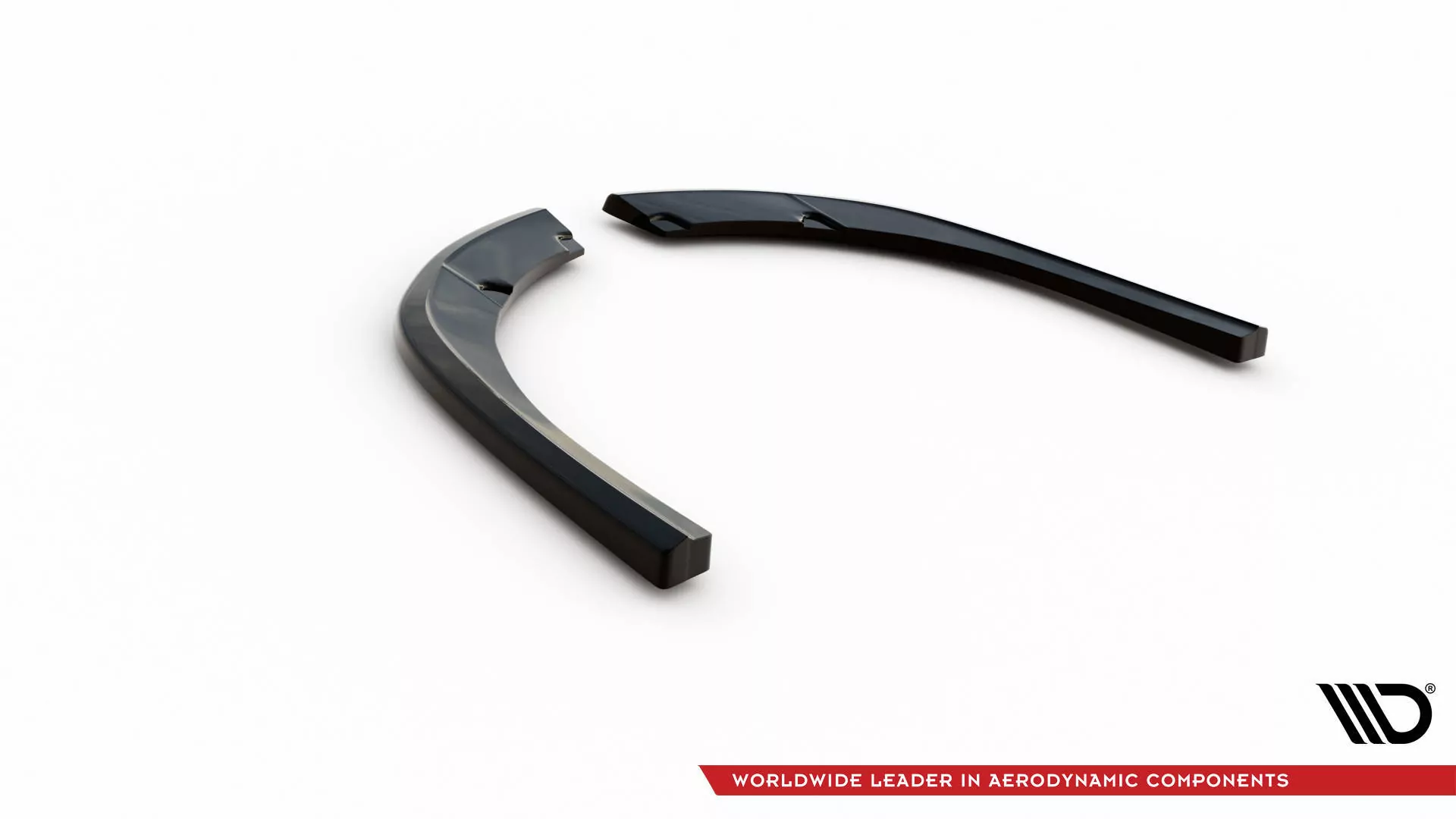 Heck Ansatz Flaps Diffusor Für Ford Tourneo Custom Mk1 Facelift Schwarz Hochglanz