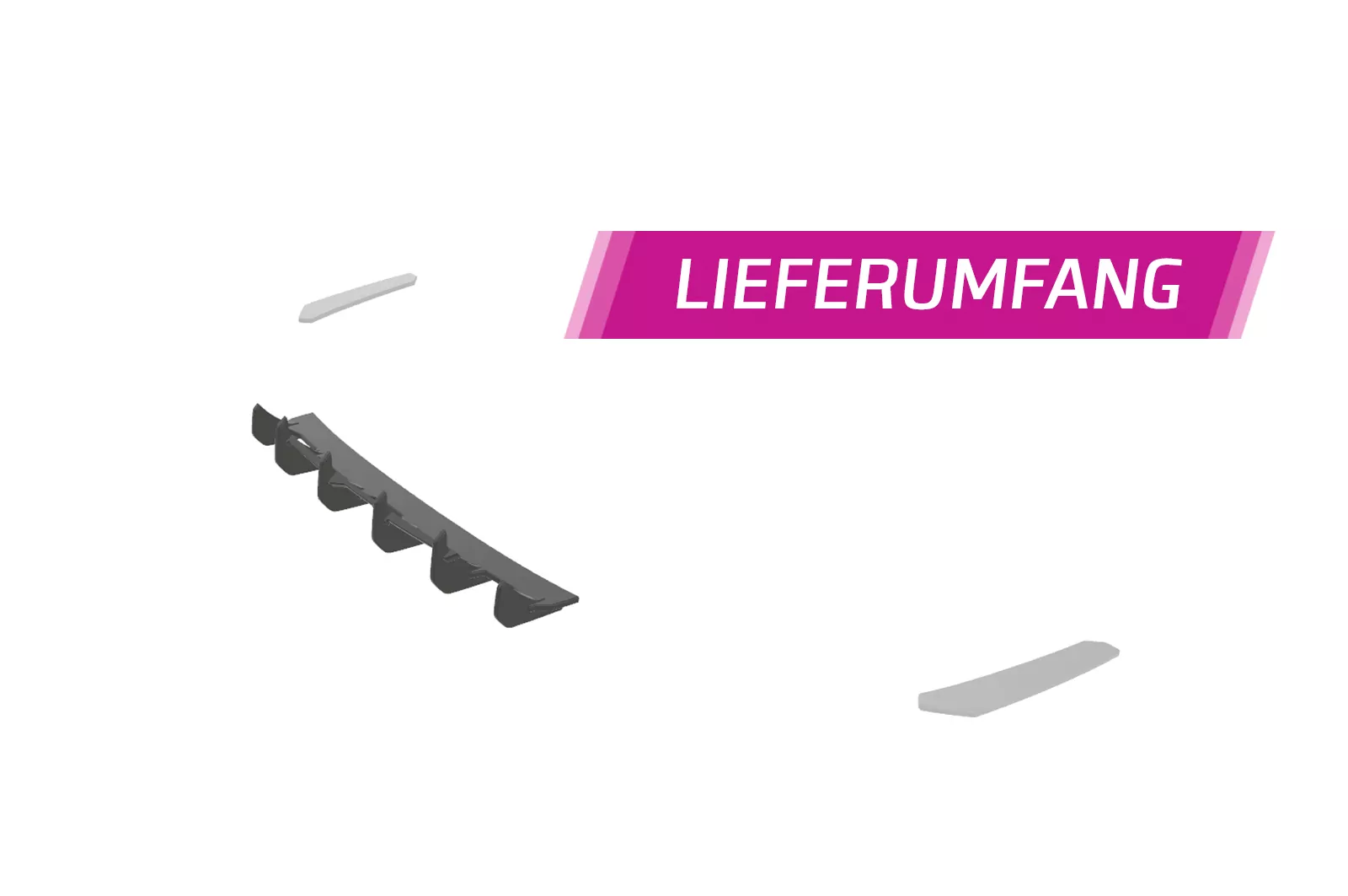 Racing Diffusor / Heckansatz für Opel Insignia B Grand Sport HA343