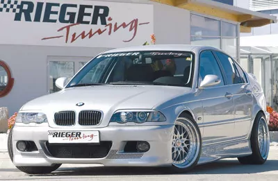 Rieger Spoilerstoßstange M3-Look für BMW 3er E46 | Touring 01.00-01.02 -> nur für Diesel