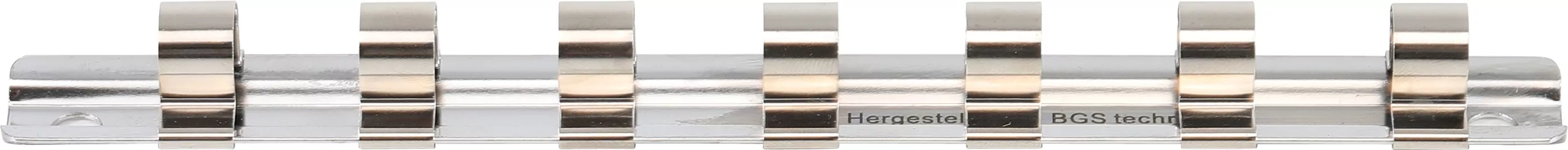 Aufsteckschiene mit 7 Clips | 10 mm (3/8")