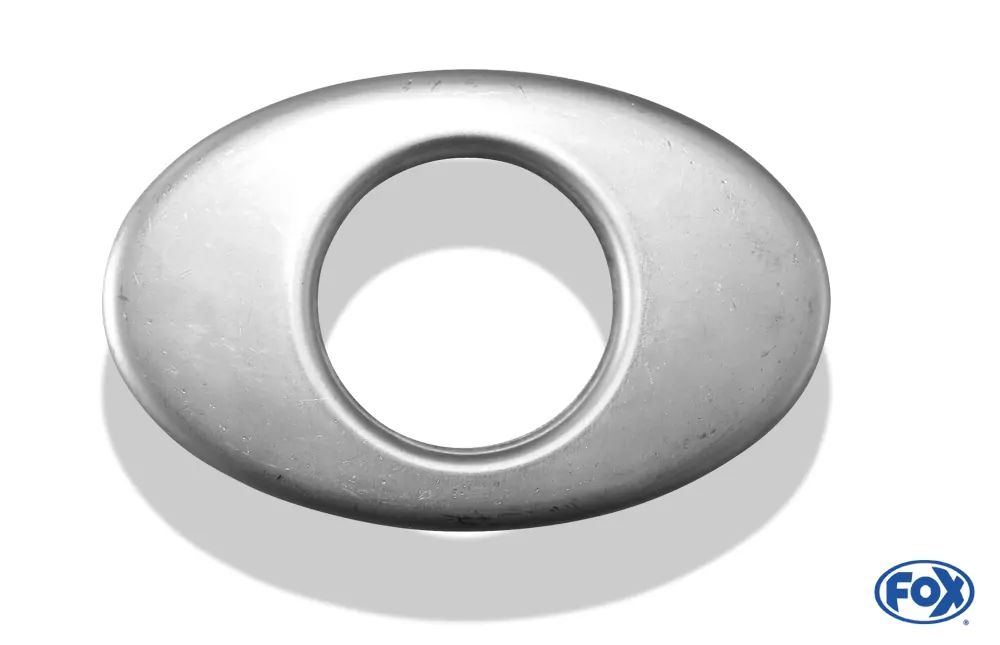 Deckel für Endrohr oval  140x90mm - Loch: 50mm