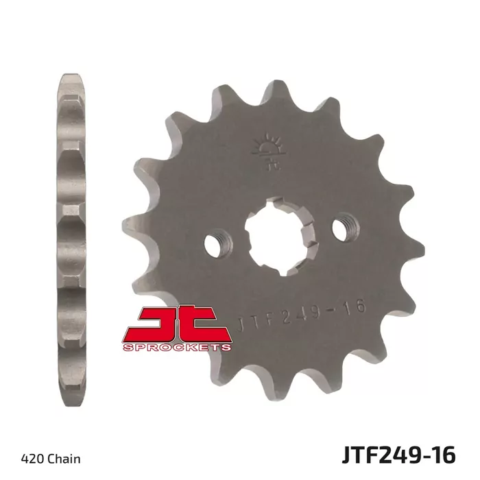 Ritzel 16Z  |  420 Grobverz. 4 Innen Ø 14/17
