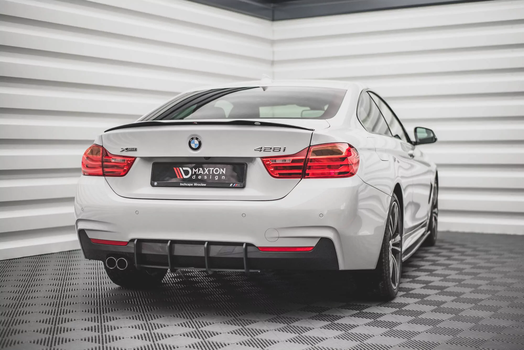 Street Pro Heckschürze V.1 Für BMW 4er M-Paket F32