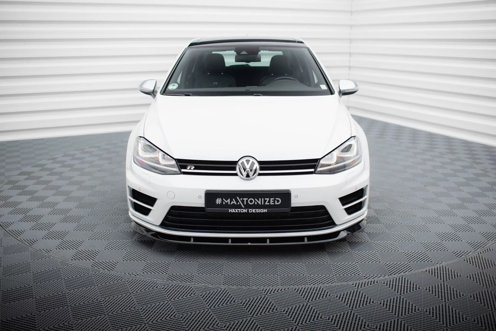 Front Ansatz V.6 passend für VW Golf R / R-Line Mk7 | tuning-parts24