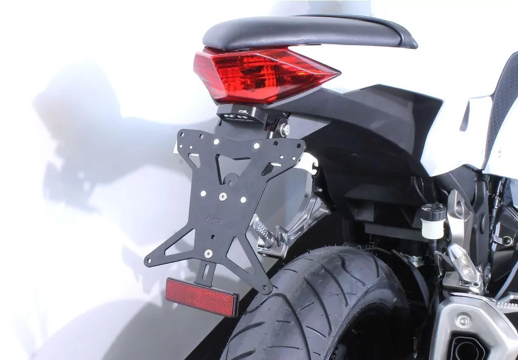 Kurzes Heck - Kennzeichenträger - Kennzeichenhalter für Kawasaki Ninja 300 ab 2013