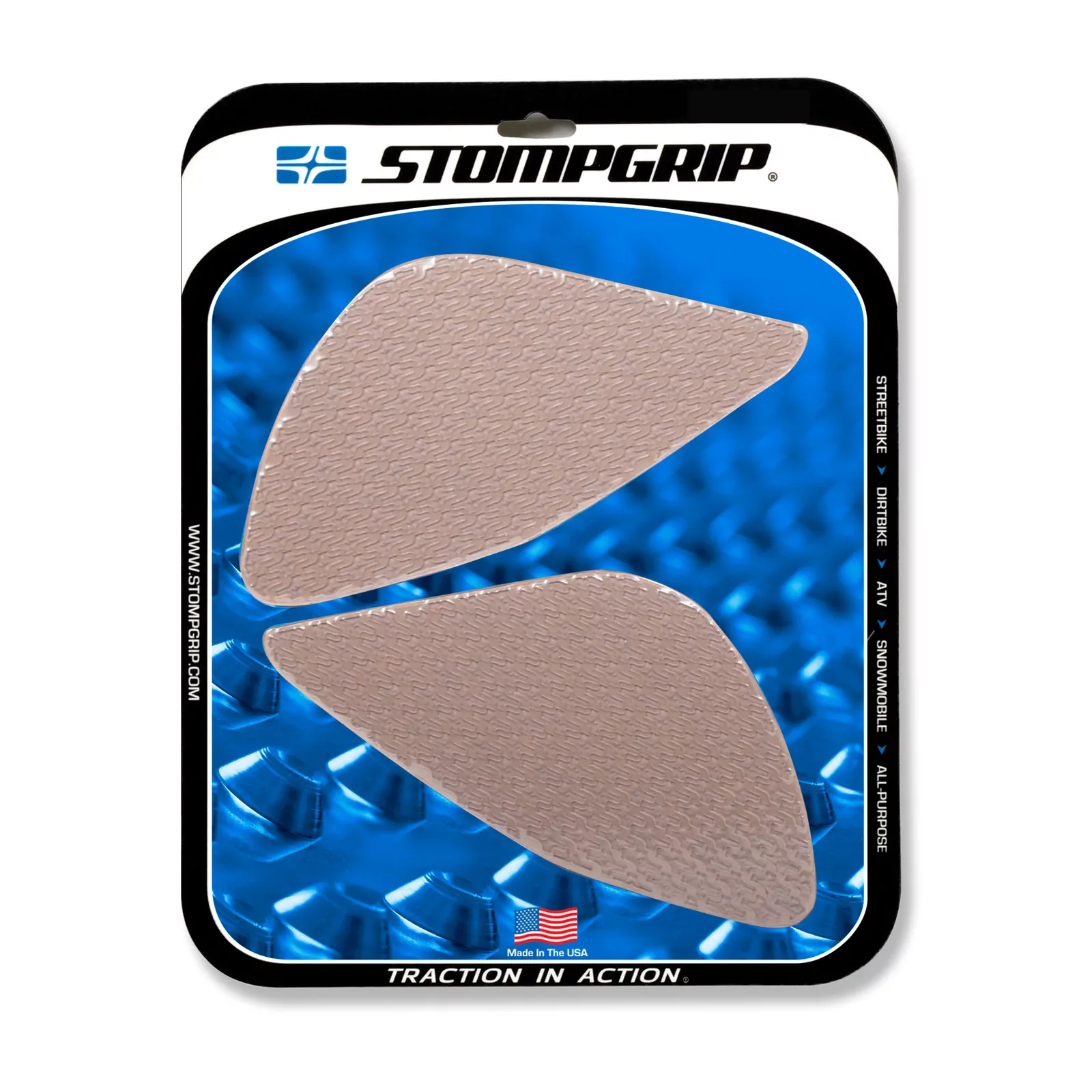 Stompgrip Traction Pad Icon für Yamaha MT-09 21-22 Klar