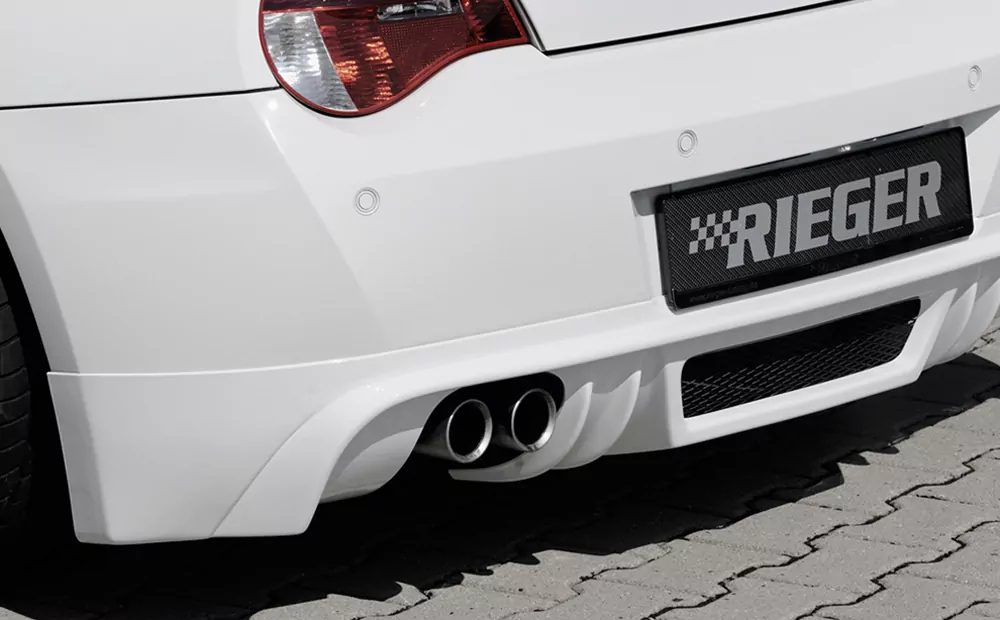Rieger Heckansatz für BMW Z4 (E85) - Coupé 01.06-03.09 (ab Facelift) carbon optik