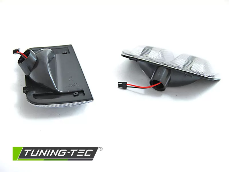 Indicator In The Mirror White Led Seq Fits Peugeot Boxer / Fiat Ducato / Citroen Jumper