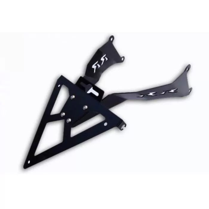 Kennzeichenhalter Honda Cbr600 Rr, Bj. 03-06, 1000rr 04-07, Schwarz, Inkl. Reflektorhalter