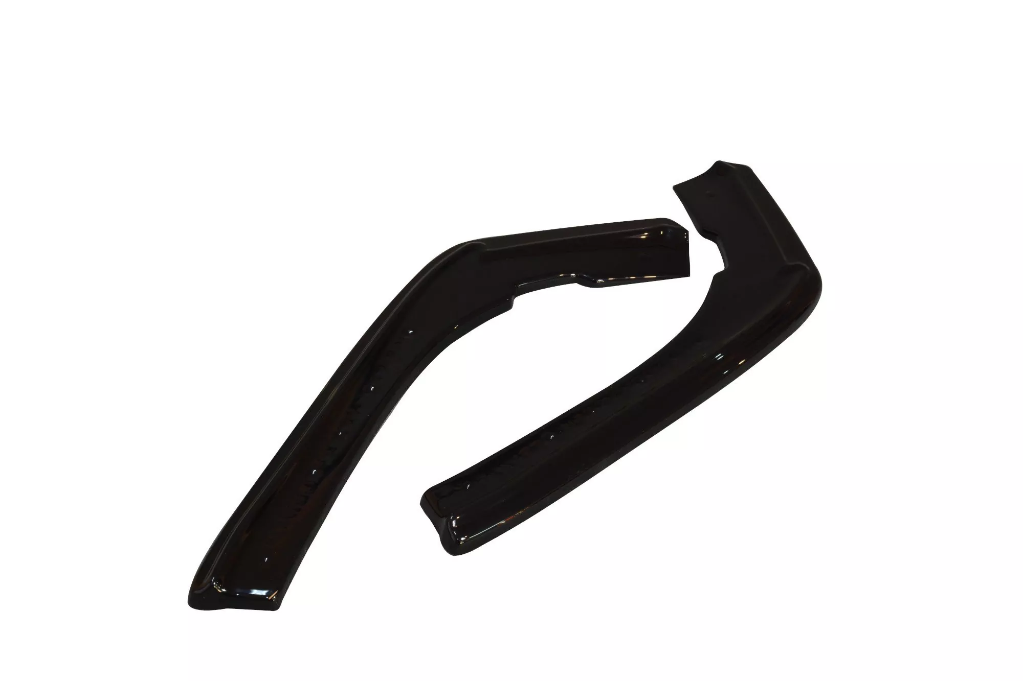 Heck Ansatz Flaps Diffusor Passend Für Diffusor Passend Für BMW 3er F30 PHASE-II Limo M-SPORT Schwarz Hochglanz Schwarz Hochglanz