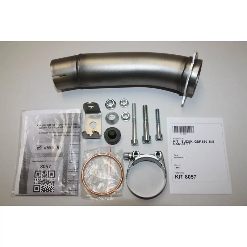 IXIL Endschalldämpfer HEXOVAL XTREM, GSF 650, 07-15, GSX 650 F, 08-15 E-geprüft