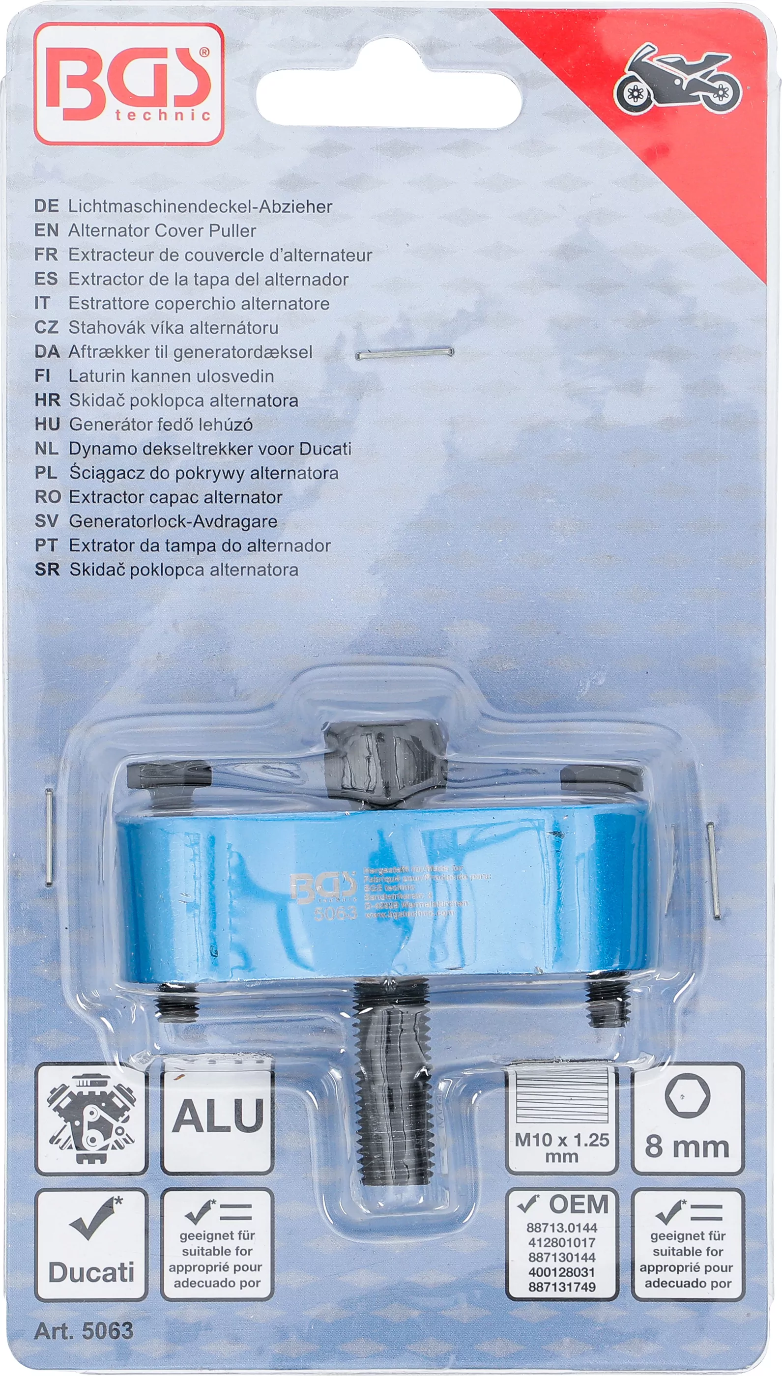 Lichtmaschinendeckel-Abzieher | für Ducati