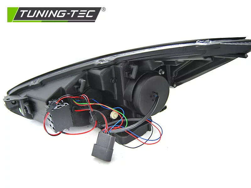 Ford Focus Mk3 15-18 Black Drl Led Seq Indicaor
