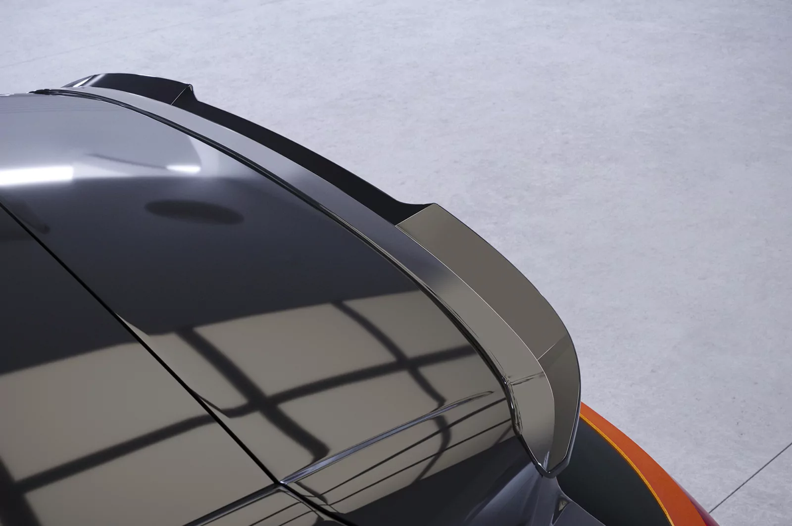 Heckflügel mit ABE für Renault Captur II HF904 Schwarz Strukturiert