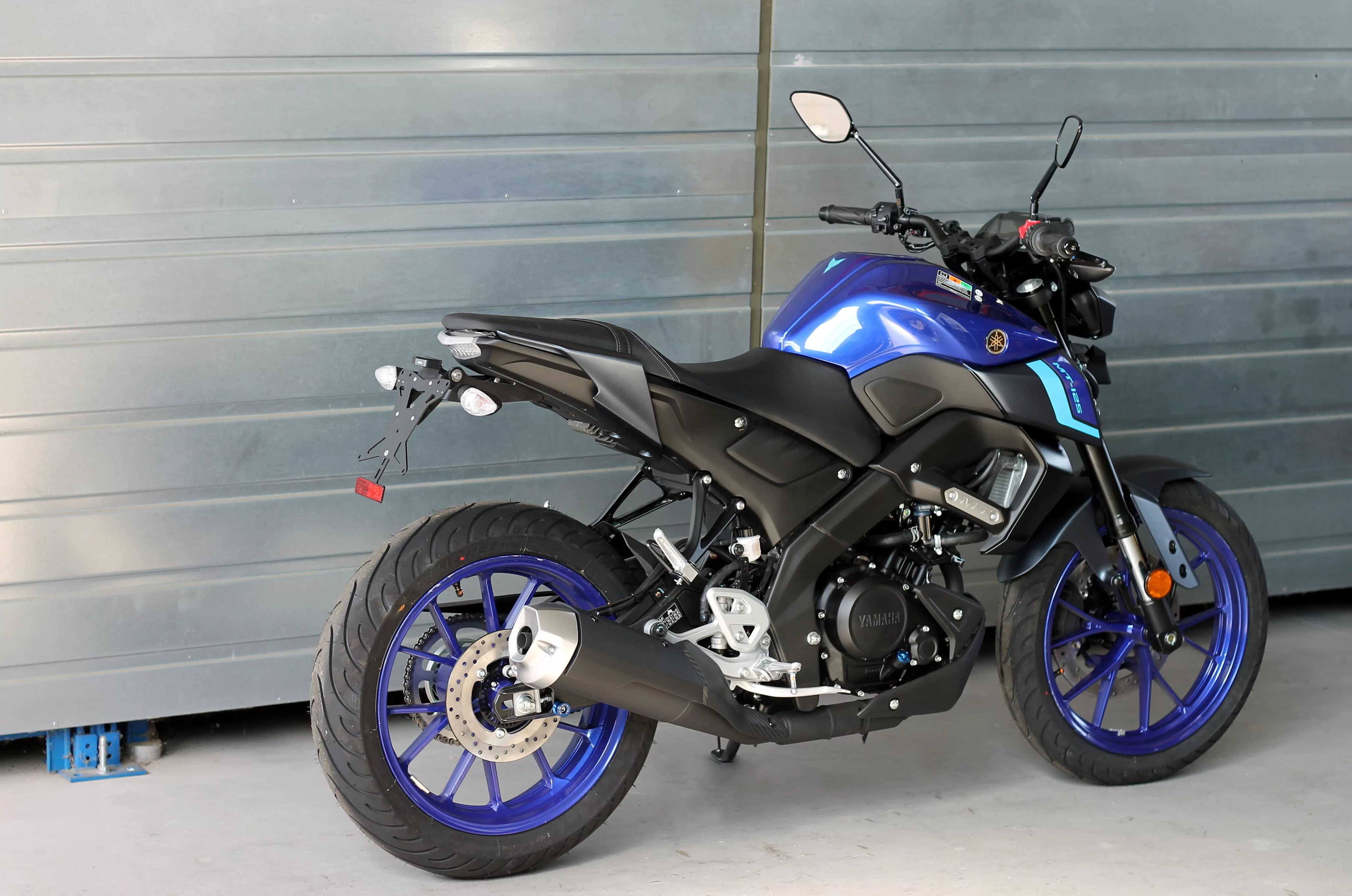 MG Biketec Kennzeichenhalter für Yamaha MT-125 ab 2020