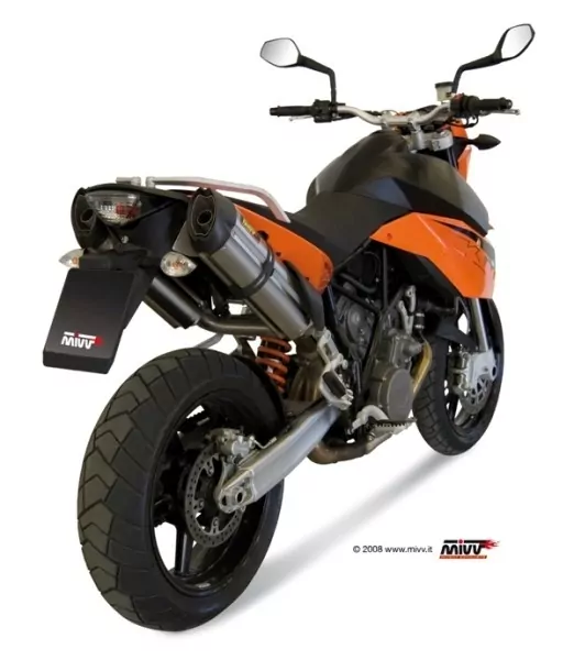 MIVV Suono Edelstahl KTM LC8 950 Supermoto R ´05/06 - 990 Supermoto R ´07/13