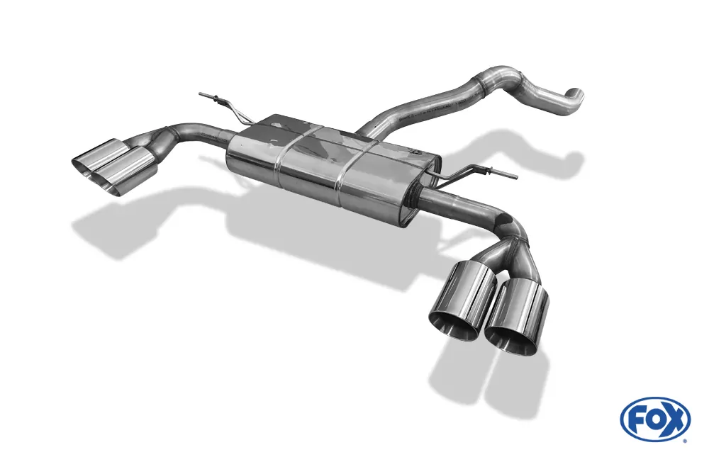 Ford Focus IV ST-Line - starre Hinterachse  Endschalldämpfer Ausgang rechts/links - 2x90 Typ 25 rechts/links