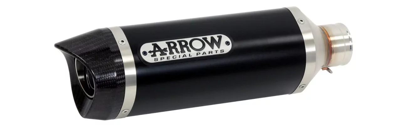 Arrow Thunder Aluminium Dark Kawasaki Z 900 20
