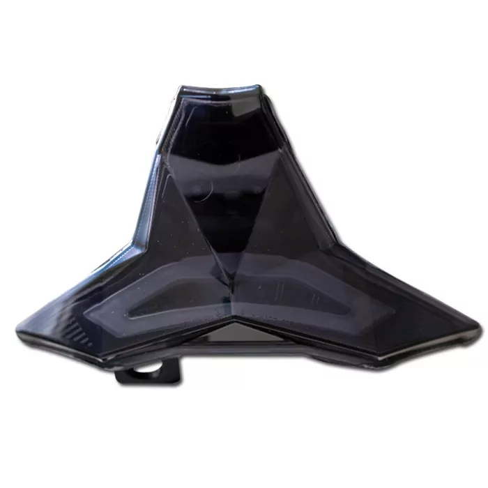 Led-rücklicht Kawasaki Z1000 14-18, Zx10r 16-18, Ninja 400 18-,getönt, Reflektor Schwarz, E-geprüft