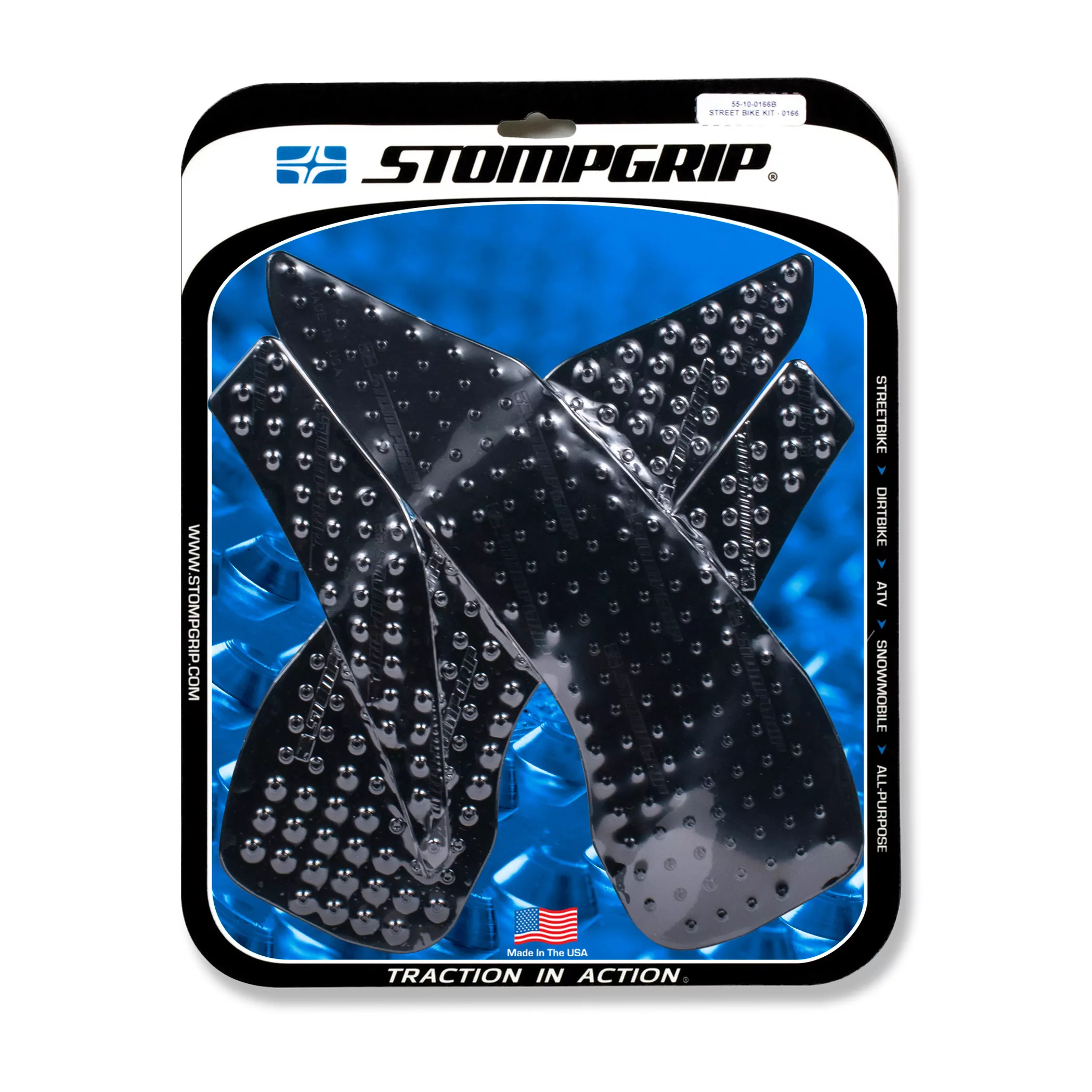 Stompgrip Traction Pad Volcano für Ducati Hypermotard 950 SP 19-22 Schwarz