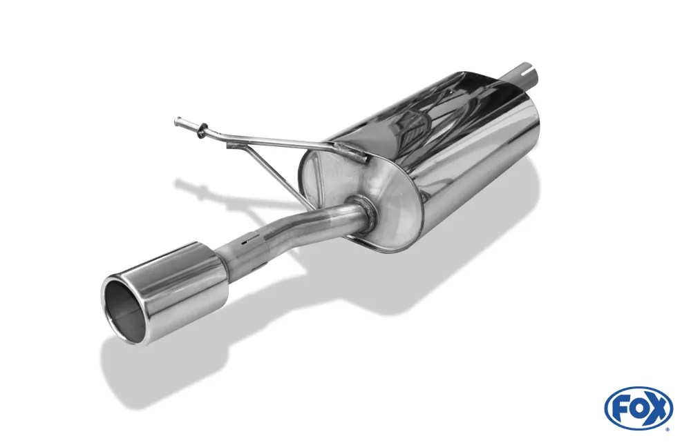 Dacia Duster 4x2 - Frontantrieb  Endschalldämpfer - 1x90 Typ 12