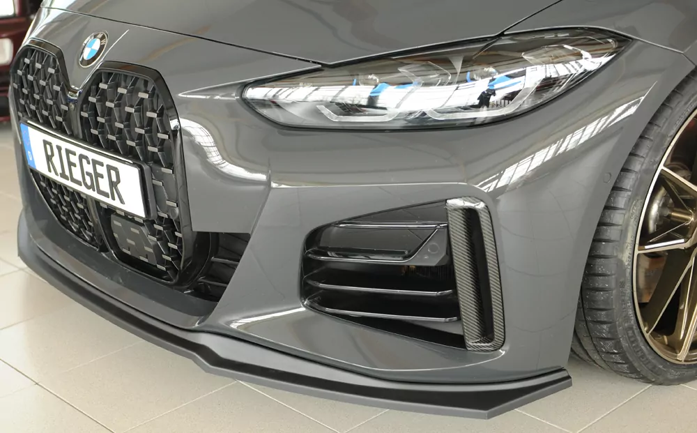 Rieger Spoilerschwert matt schwarz für BMW i4 M G26  (G4C) Gran Coupé (5-tür.)