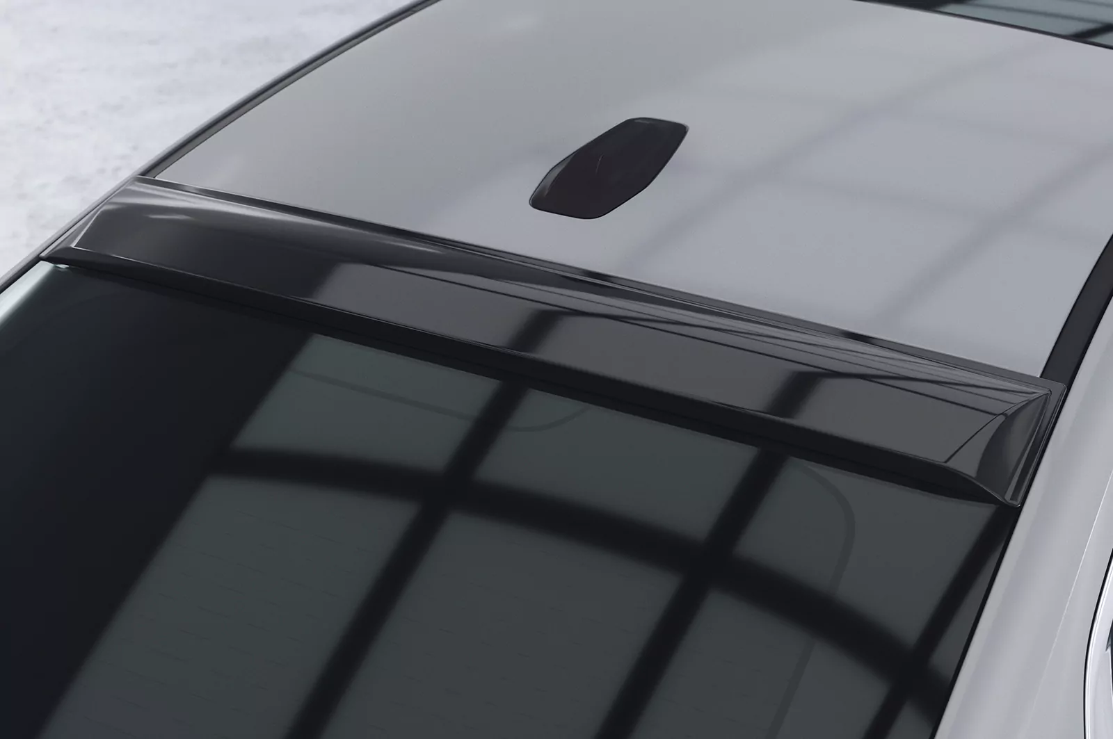 Heckscheibenblende für BMW 4er / i4 (G26) Gran Coupe HSB088 Schwarz Strukturiert