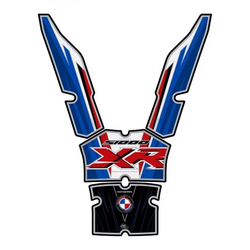 Motografix BMW S 1000 XR Motografix 3D Gel Tank Pad Protector TB033MS