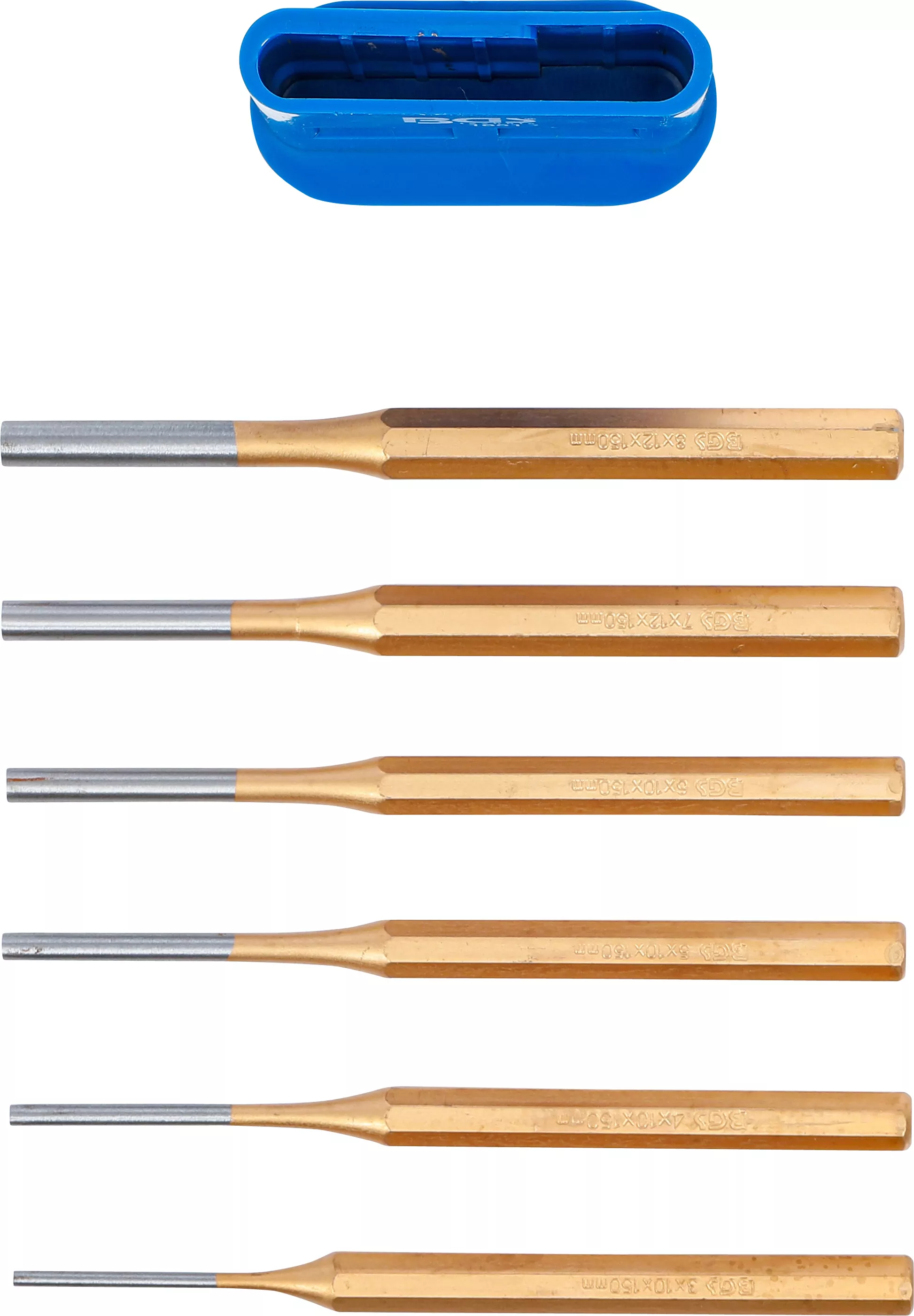 Splintentreiber-Satz | 150 mm | 3 - 8 mm | 6-tlg.