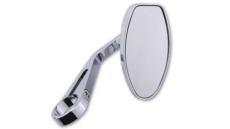 SHIN YO Ferrara Handlebar End Mirror Chrome (1pc)