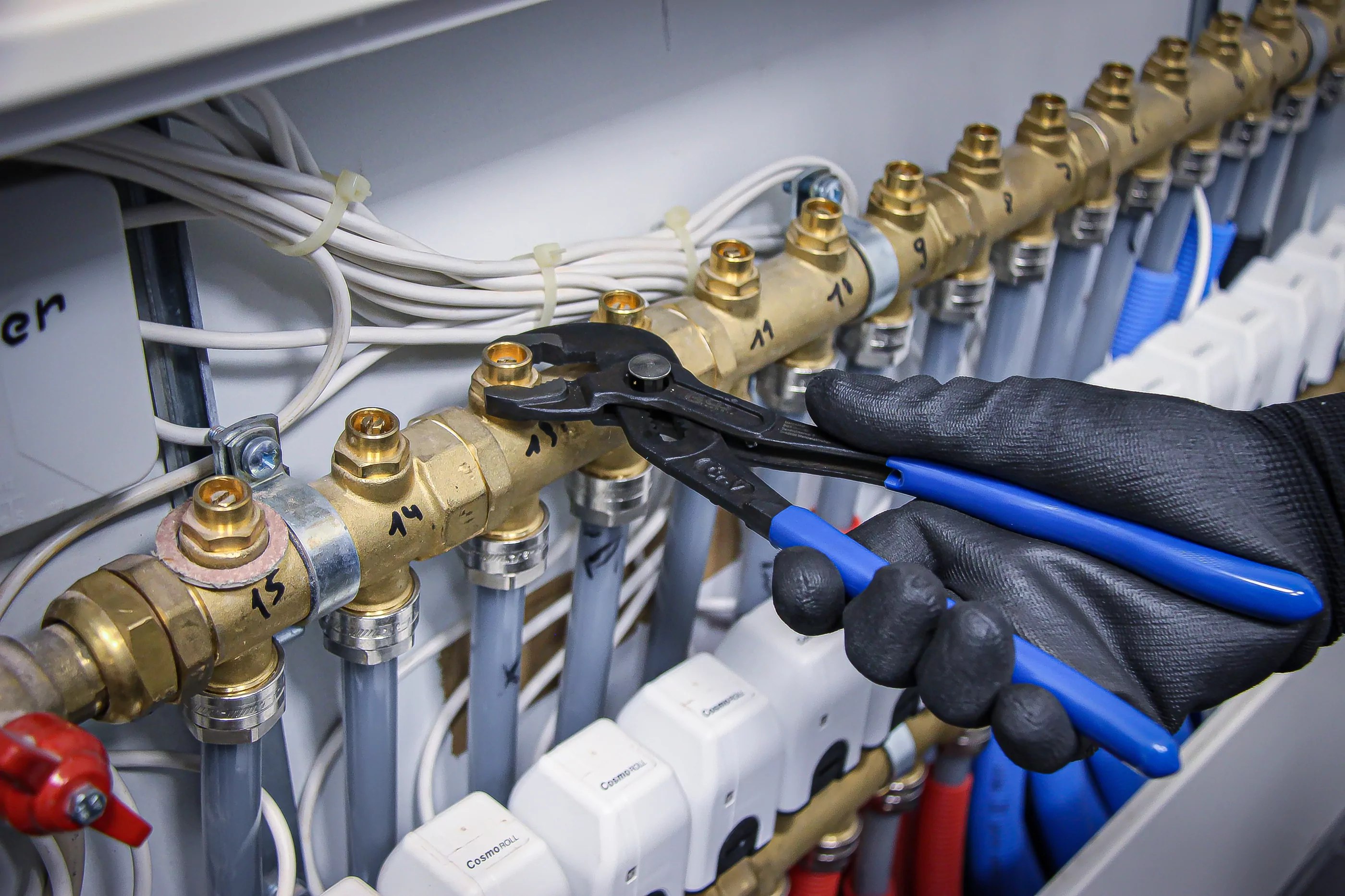 Wasserpumpenzangen-Satz | arretierbar | 175 / 240 / 300 mm | 3-tlg.