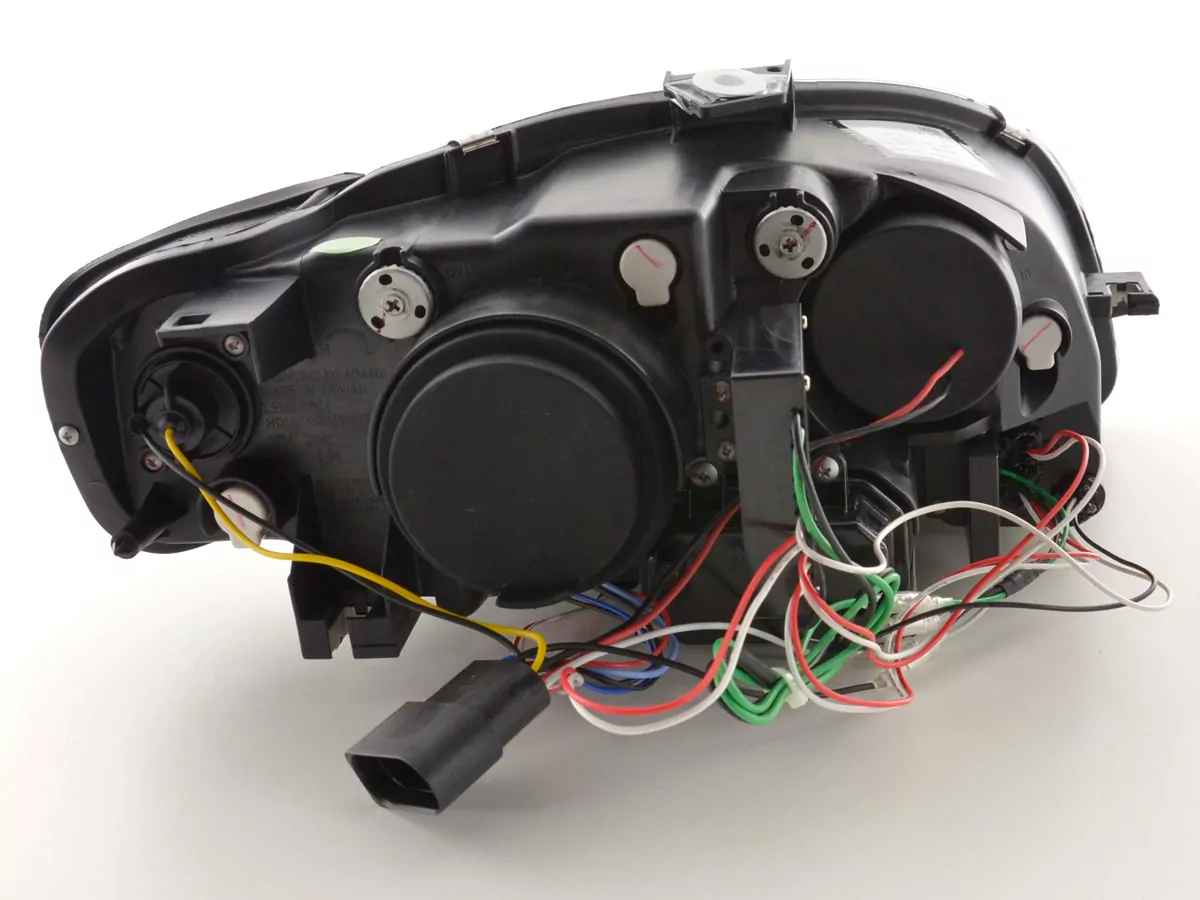 Scheinwerfer Set Daylight LED TFL-Optik Audi A4 Typ 8E Bj. 04-08 chrom