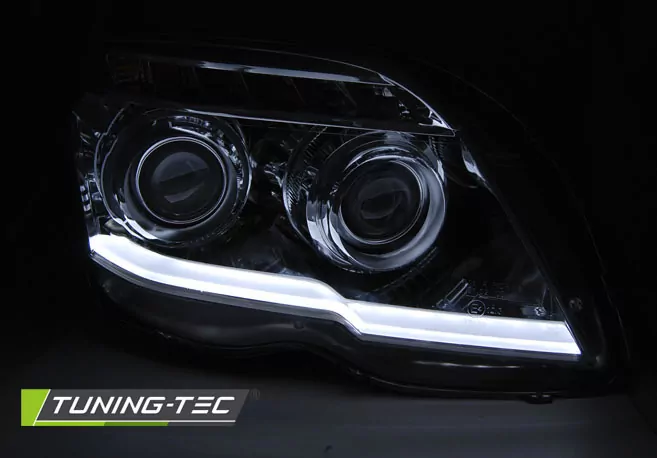 HEADLIGHTS TUBE LIGHT BLACK fits MERCEDES GLK X204 06.08-08.12