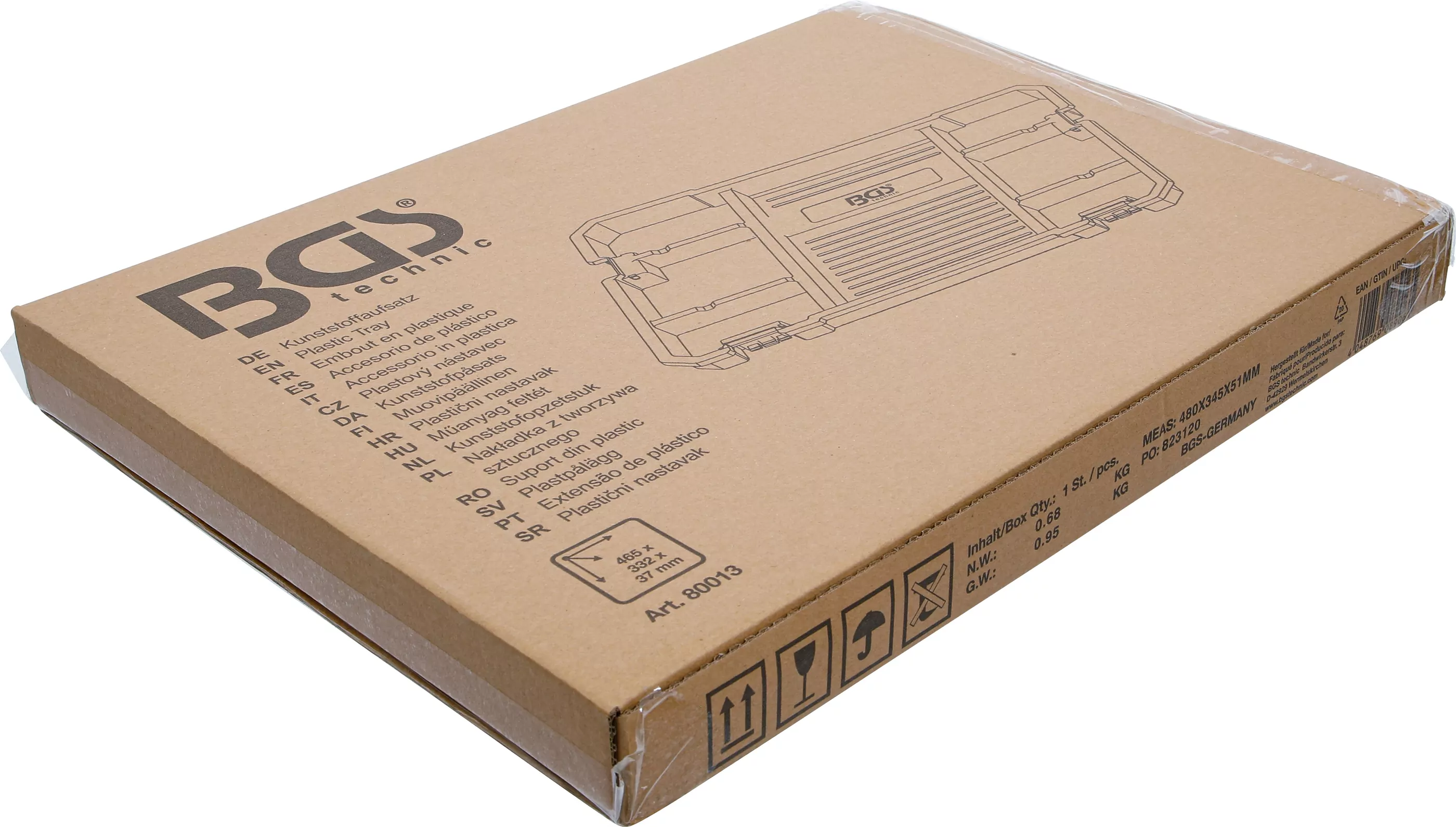 Kunststoffaufsatz | für Systemkoffer