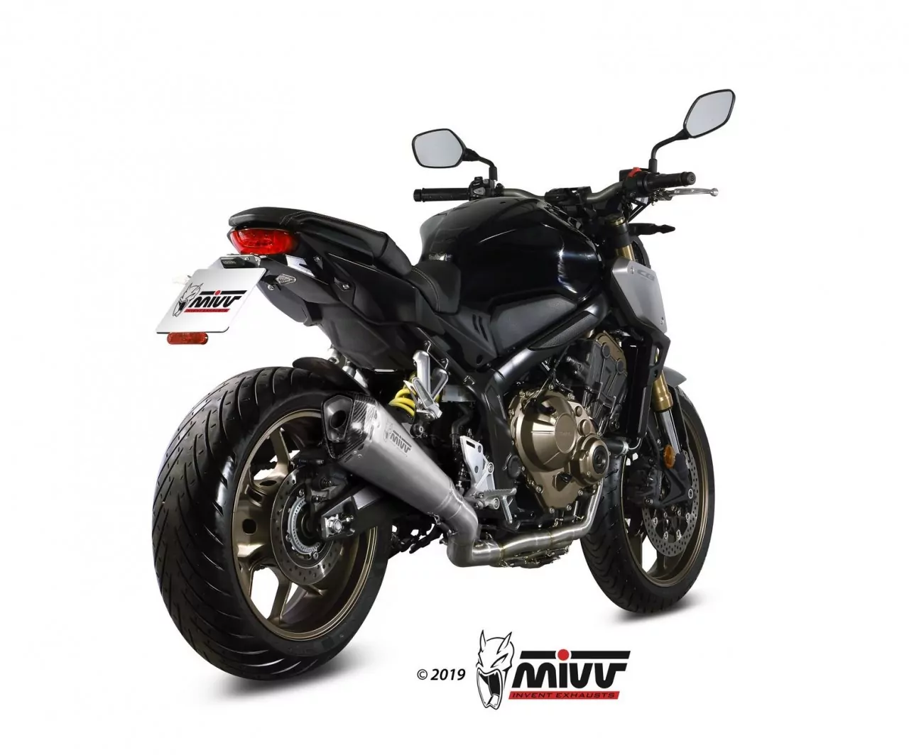 MIVV Delta Race Edelstahl Honda CBR 650 R ´19-21/Honda CB 650 R ´19-21
