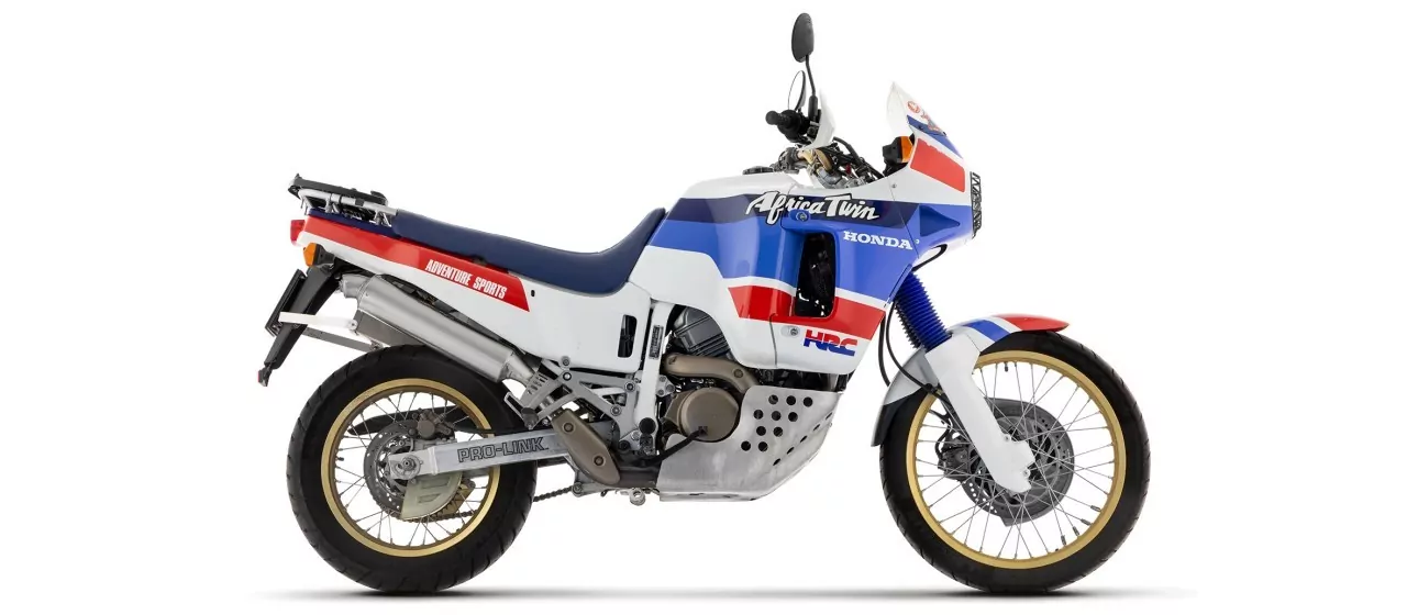 ARROW Paris-Dakar Replica Edelstahl HONDA XRV 650 Africa Twin 88-89