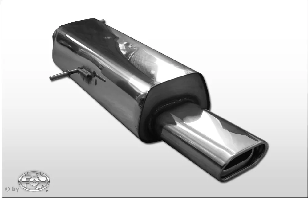 Peugeot 307  Endschalldämpfer - 135x80 Typ 53