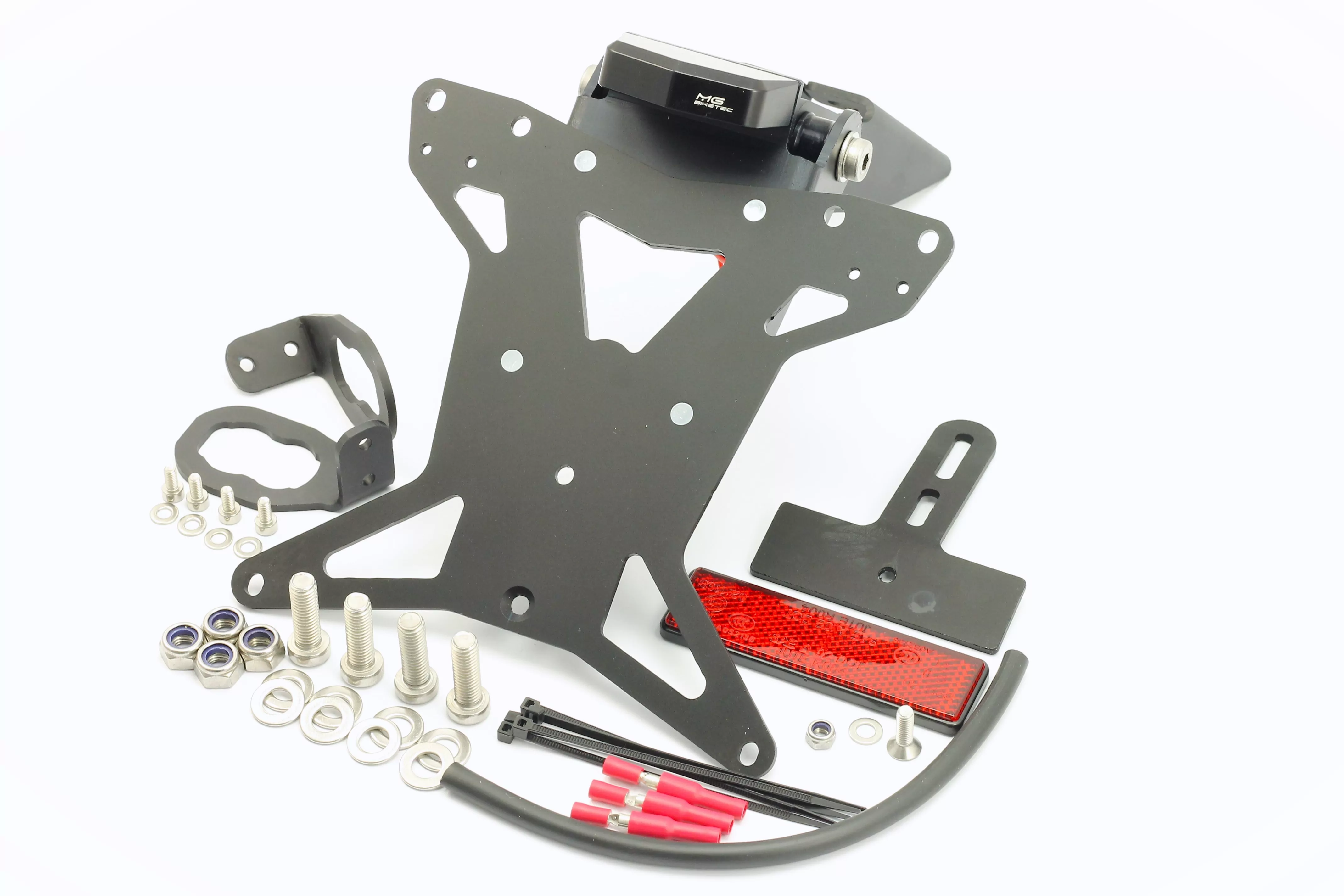 MG Biketec Kennzeichenhalter für Kawasaki Z 400 ab 2018