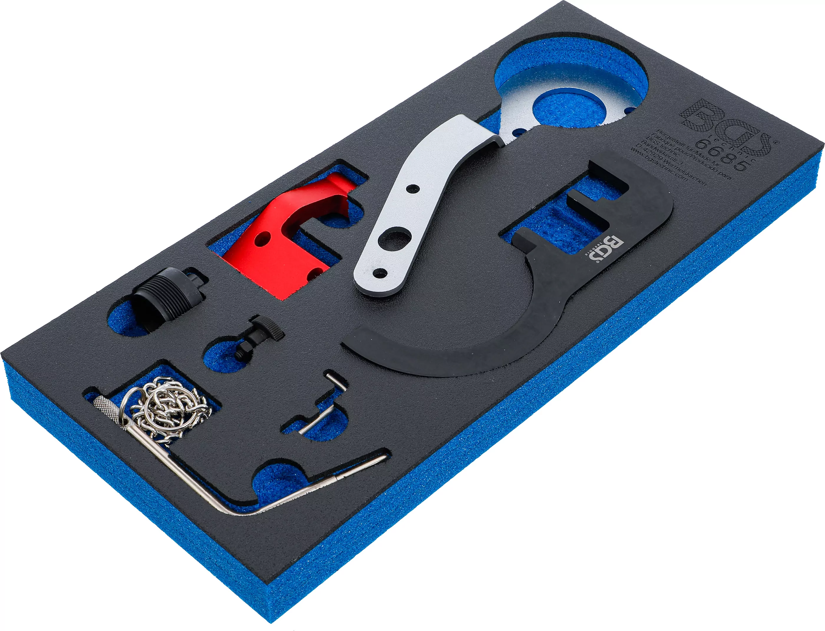 Werkstattwageneinlage 1/3: Motor-Einstellwerkzeug-Satz | für BMW, MINI 1.5, 2.0 Diesel