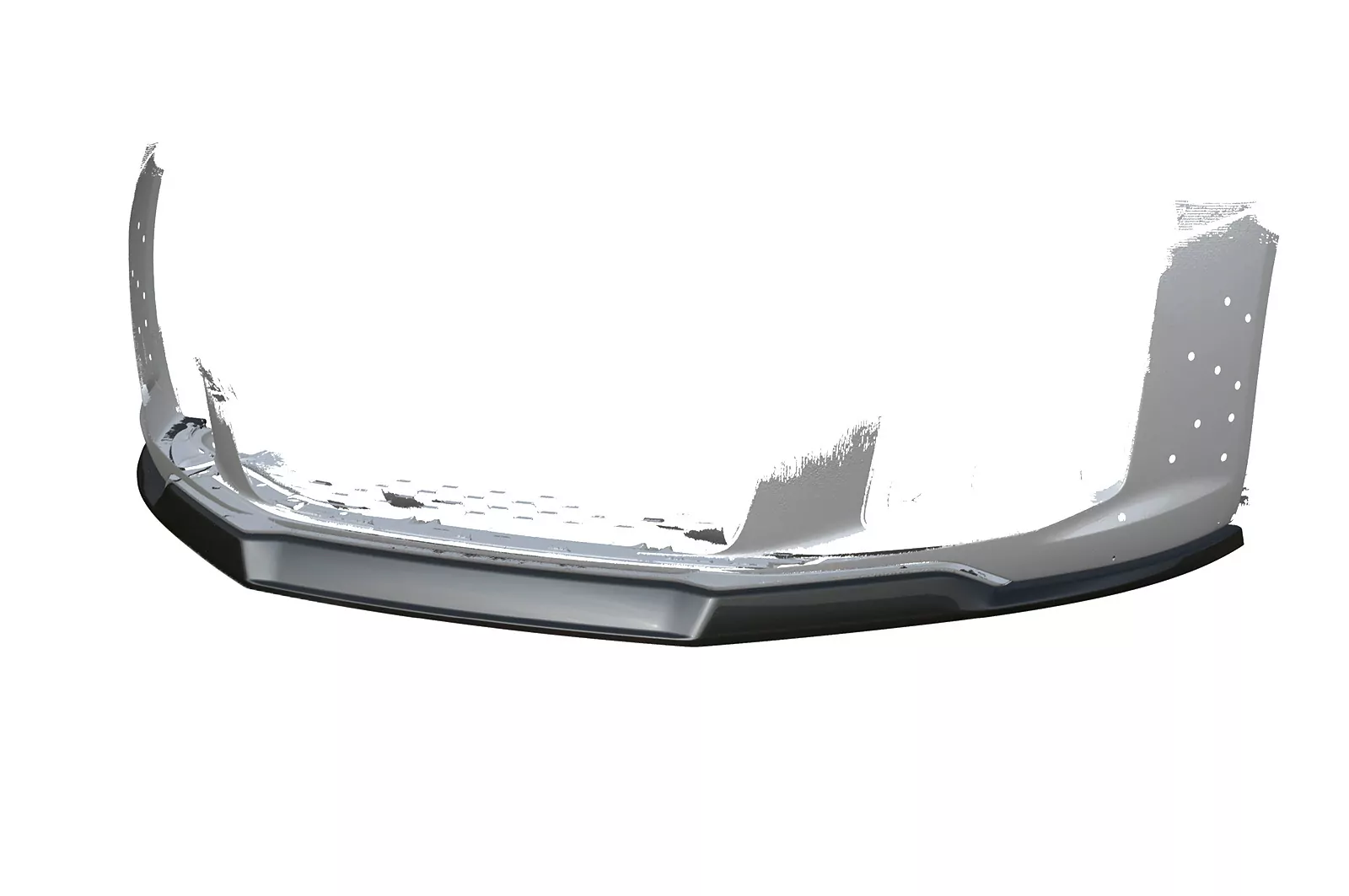 Cup-Spoilerlippe mit ABE für Audi R8 (Typ 4S) CSL451-M Carbon Look (matt)