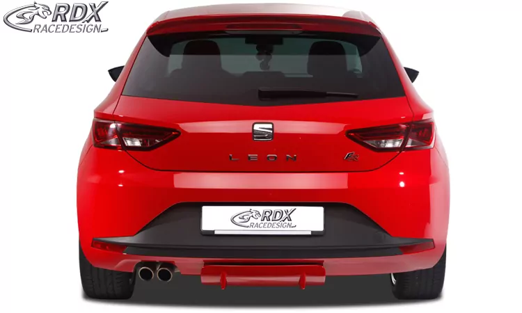 RDX Heckdiffusor U-Diff für SEAT Leon 5F (incl. FR) / Leon 5F SC (incl. FR) / Leon 5F ST (incl. FR) Diffusor Heck Ansatz