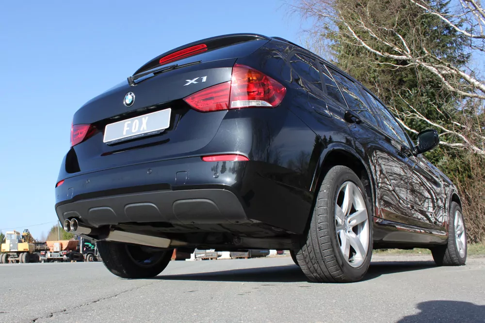 BMW X1 - X84 Benzin  Endschalldämpfer - 2x80 Typ 25